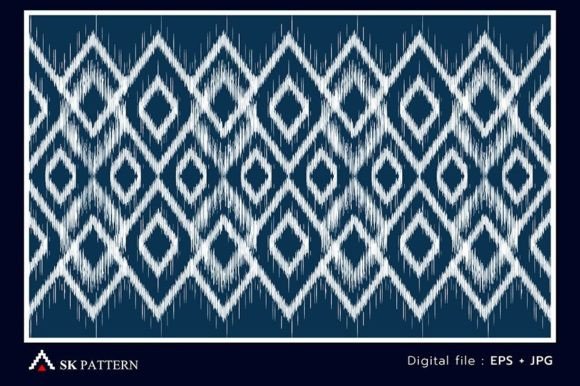 Ethnic Embroidery Pattern Vector